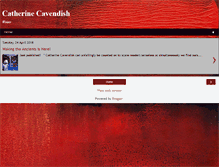 Tablet Screenshot of catherinecavendish.com